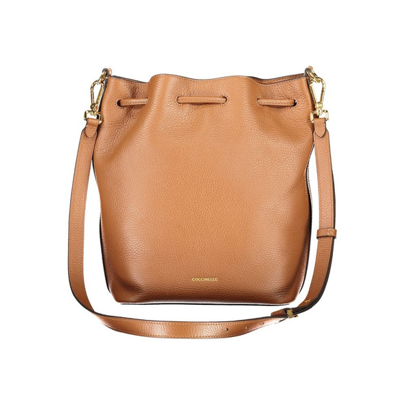 Coccinelle Brown Leather Women Handbag CO-39561 Coccinelle Brown Leather Women Handbag CO-39561