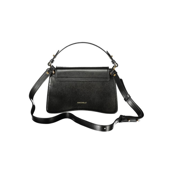 Coccinelle Black Leather Women Handbag CO-39562 Coccinelle Black Leather Women Handbag CO-39562