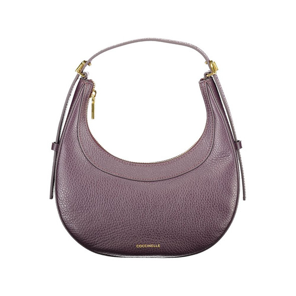 Coccinelle Purple Leather Women Handbag CO-39557 Coccinelle Purple Leather Women Handbag CO-39557