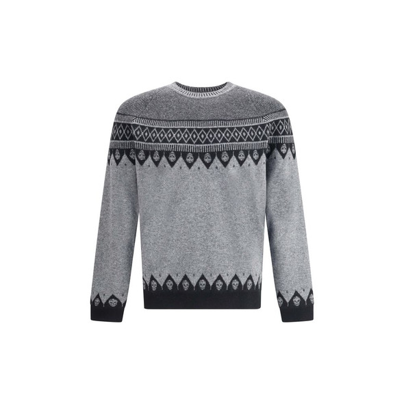 Alexander McQueen Jacquard pattern with skulls Sweater Alexander McQueen Jacquard pattern with skulls Sweater