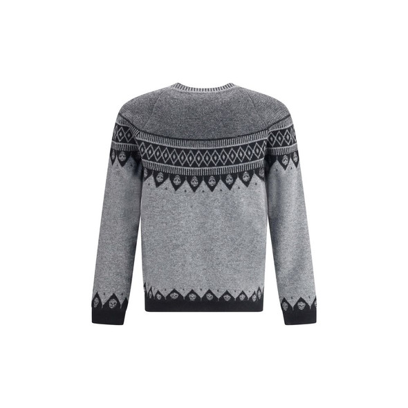 Alexander McQueen Jacquard pattern with skulls Sweater Alexander McQueen Jacquard pattern with skulls Sweater