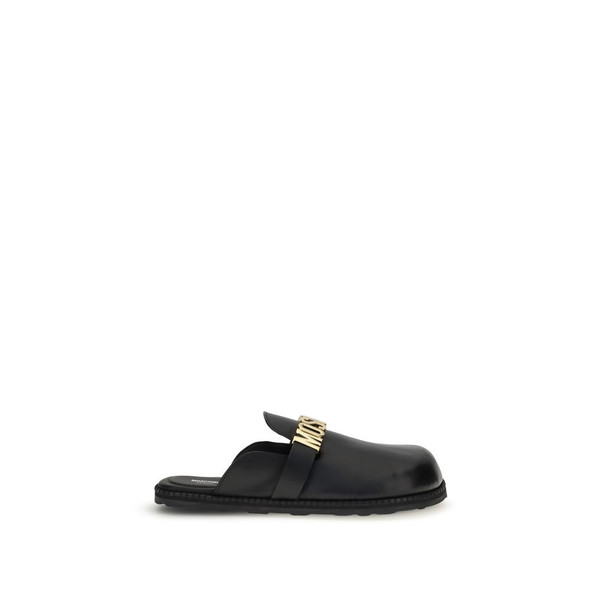 Moschino Logo Mules Moschino Logo Mules