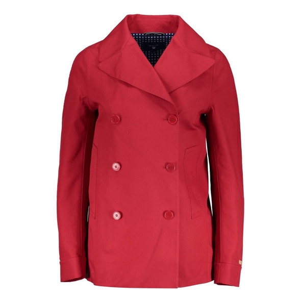 Gant Red Cotton Jackets & Coat Gant Red Cotton Jackets & Coat