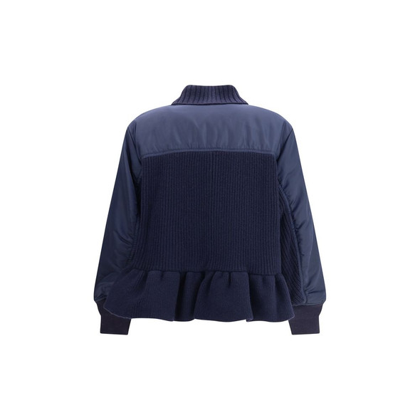 Bomber Jacket with wool inserts Bomber Jacket with wool inserts