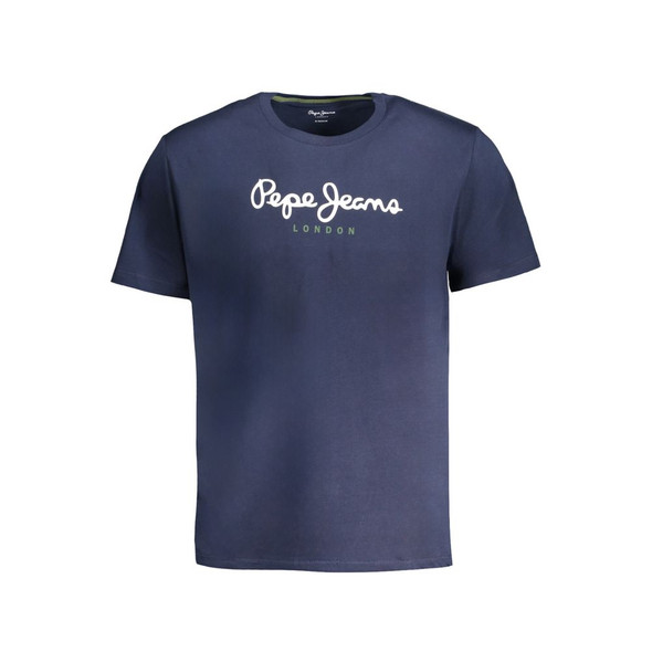 Blue Cotton T-Shirt PE-31364 Blue Cotton T-Shirt PE-31364