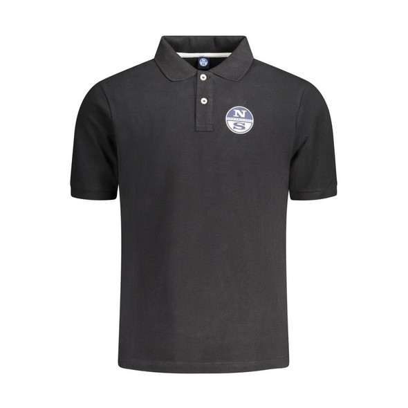 Black Cotton Mens Polo Shirt Black Cotton Mens Polo Shirt