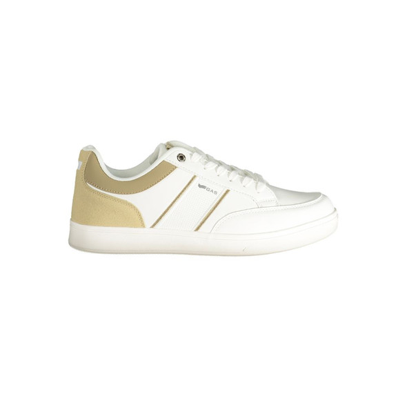 White Polyester Men Sneaker GA-38565 White Polyester Men Sneaker GA-38565