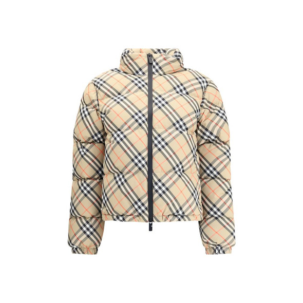 Burberry Check Down Jacket Burberry Check Down Jacket