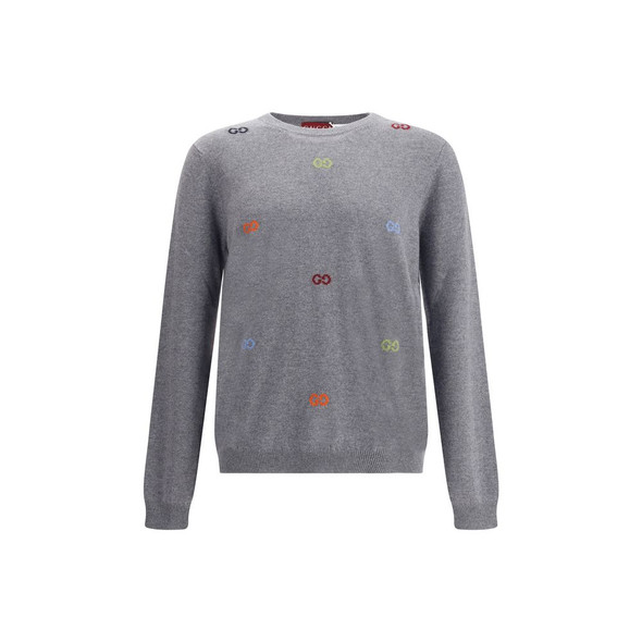 Gucci Multicolor logo cashmere Sweater Gucci Multicolor logo cashmere Sweater