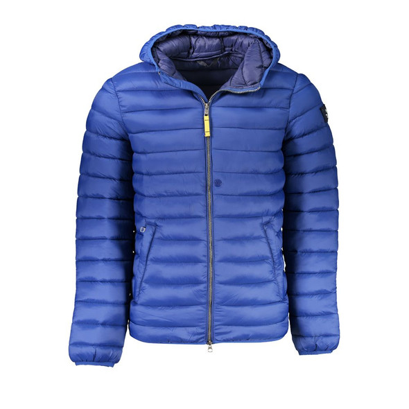 Blue Polyamide Men Jacket AR-32879 Blue Polyamide Men Jacket AR-32879
