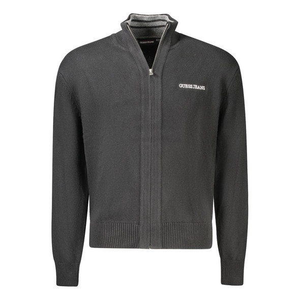 Black Cotton Men Sweater GU-35227 Black Cotton Men Sweater GU-35227