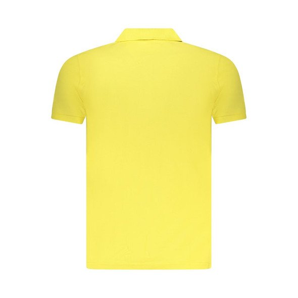 Yellow Cotton Men Polo Shirt MA-38418 Yellow Cotton Men Polo Shirt MA-38418
