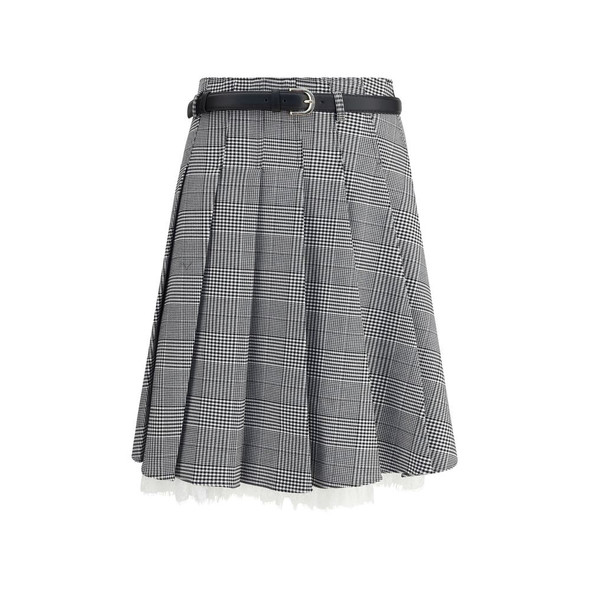 Self-Portrait Prince of Wales print Miniskirt Self-Portrait Prince of Wales print Miniskirt