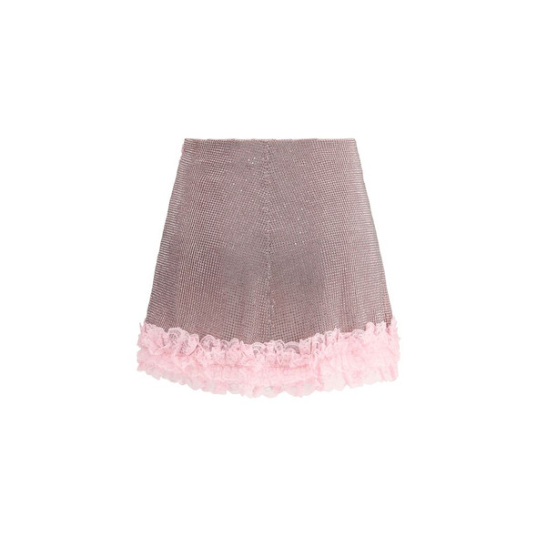 Self-Portrait Crystal Miniskirt Self-Portrait Crystal Miniskirt