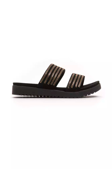 Gold Textile Women Sandal PC-18729 Gold Textile Women Sandal PC-18729