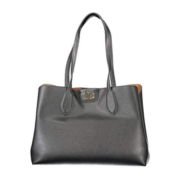 Twinset Black Polyethylene Women Handbag TW-39376 Twinset Black Polyethylene Women Handbag TW-39376