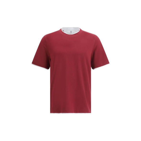 Brunello Cucinelli T-Shirt BRM0B137427COA16BB Brunello Cucinelli T-Shirt BRM0B137427COA16BB