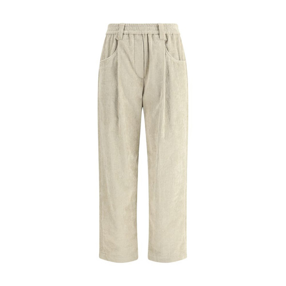 Brunello Cucinelli Velvet Pants BRMD574P8773C9610BB Brunello Cucinelli Velvet Pants BRMD574P8773C9610BB