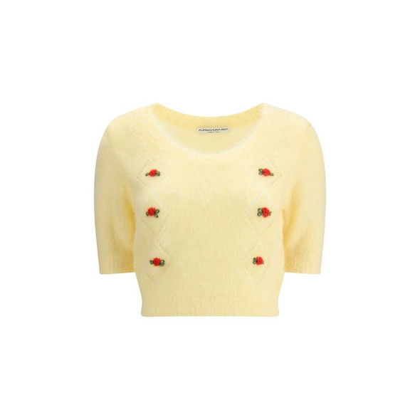 Short sleeve mohair Sweater ALFABX41869088BB Short sleeve mohair Sweater ALFABX41869088BB