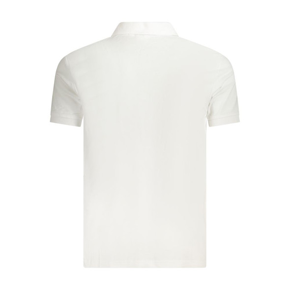 White Cotton Men Polo Shirt FI-35404 White Cotton Men Polo Shirt FI-35404