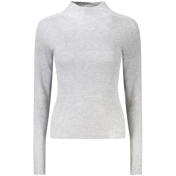 Guess Jeans Gray Wool Women Sweater Guess Jeans Gray Wool Women Sweater