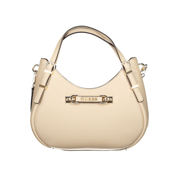 Guess Jeans Beige Polyethylene Women Handbag GU-39582 Guess Jeans Beige Polyethylene Women Handbag GU-39582