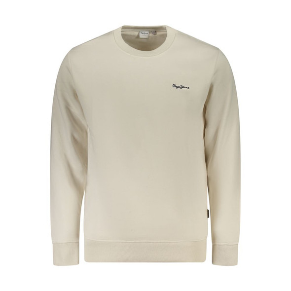 Pepe Jeans White Cotton Men Sweater Pepe Jeans White Cotton Men Sweater