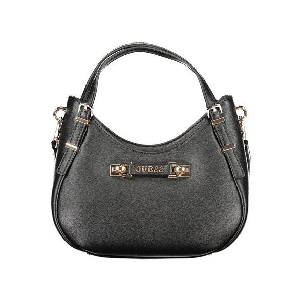 Black Polyethylene Women Handbag GU-39587 Black Polyethylene Women Handbag GU-39587