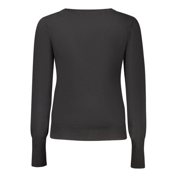 Black Viscose Women Cardigan Black Viscose Women Cardigan