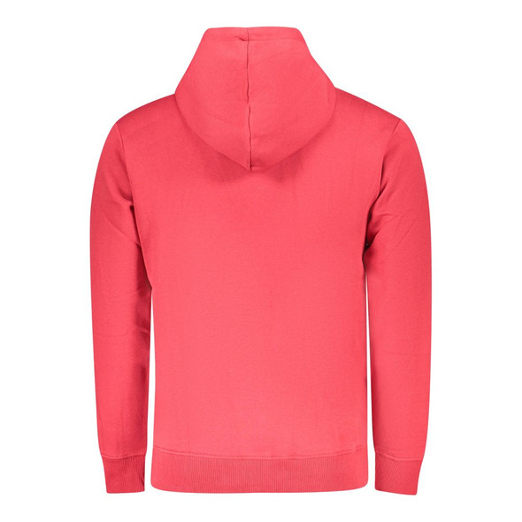 Pepe Jeans Red Cotton Men Sweater PE-39598 Pepe Jeans Red Cotton Men Sweater PE-39598