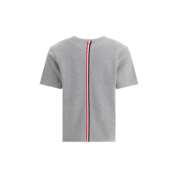 Thom Browne T-Shirt with iconic bands THFJS013A00050055BB Thom Browne T-Shirt with iconic bands THFJS013A00050055BB