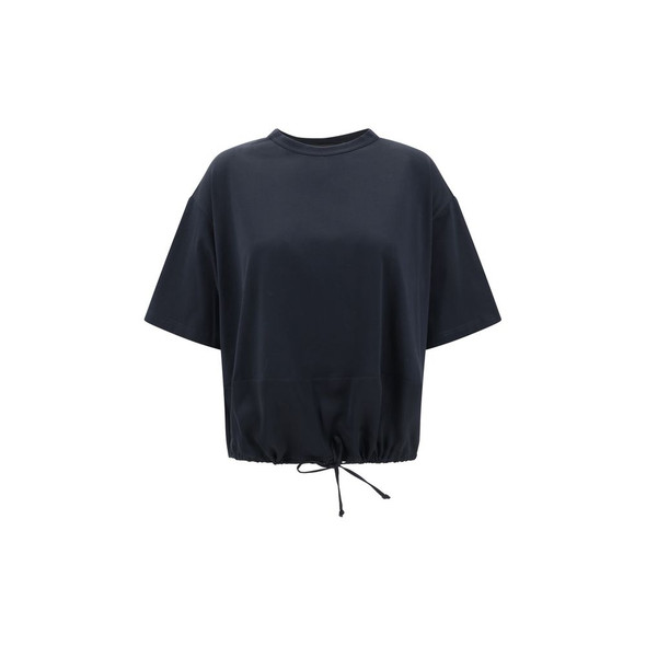 Fabiana Filippi Silk detail T-shirt Fabiana Filippi Silk detail T-shirt