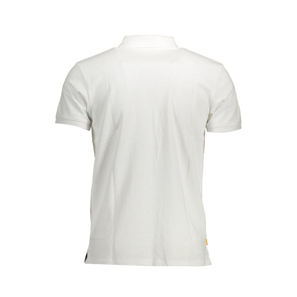 White Cotton Men Polo Shirt TI-37392 White Cotton Men Polo Shirt TI-37392