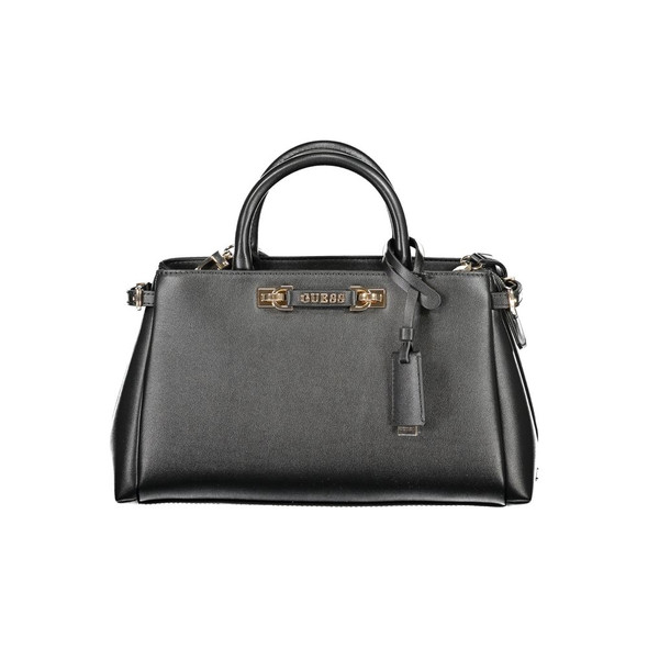 Guess Jeans Black Polyethylene Women Handbag GU-39583 Guess Jeans Black Polyethylene Women Handbag GU-39583
