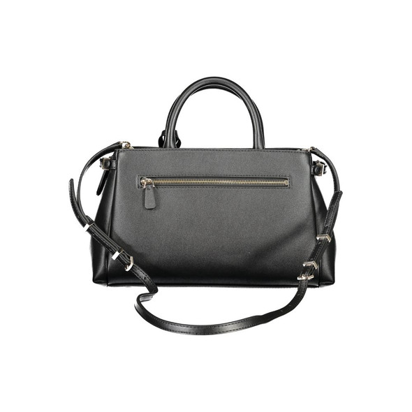 Guess Jeans Black Polyethylene Women Handbag GU-39583 Guess Jeans Black Polyethylene Women Handbag GU-39583