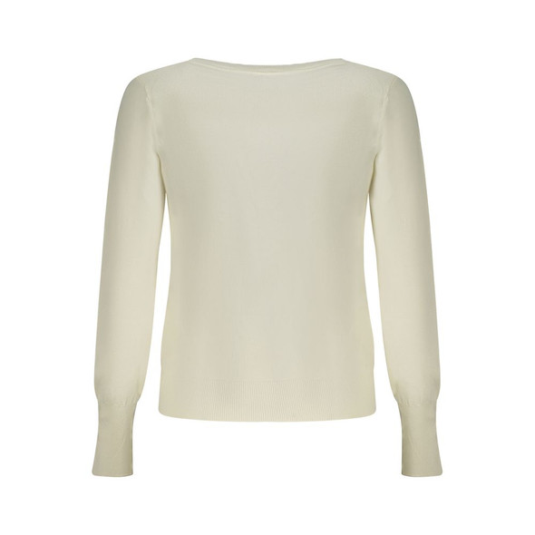 White Viscose Women Sweater GU-39575 White Viscose Women Sweater GU-39575