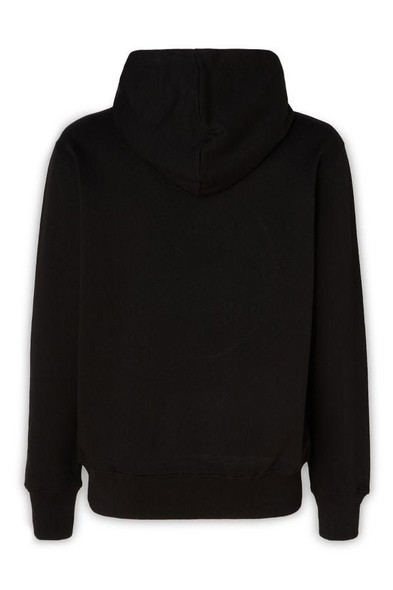 Versace Jeans Stunning Hooded Black Cotton Sweatshirt Versace Jeans Stunning Hooded Black Cotton Sweatshirt
