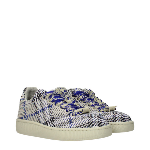 Burberry Beige Fabric Low Tops Burberry Beige Fabric Low Tops