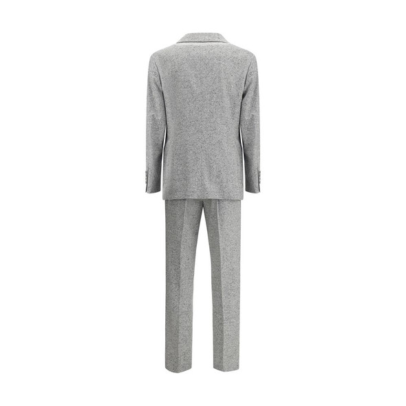 Brunello Cucinelli Wool and cashmere buttoned grisaille Suit Brunello Cucinelli Wool and cashmere buttoned grisaille Suit