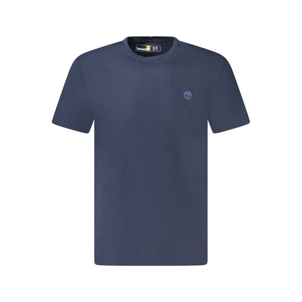 Timberland Blue Cotton T-Shirt TI-35512 Timberland Blue Cotton T-Shirt TI-35512