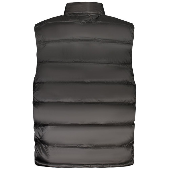 Black Nylon Men Jacket TO-39454 Black Nylon Men Jacket TO-39454