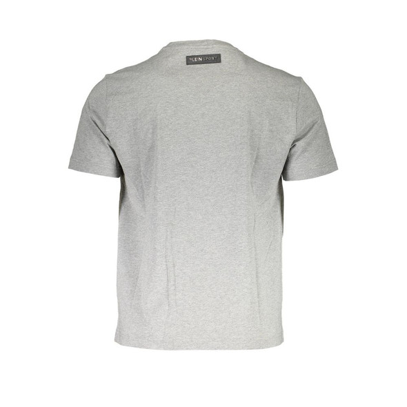 Plein Sport Brown Cotton Men T-Shirt PL-38196 Plein Sport Brown Cotton Men T-Shirt PL-38196