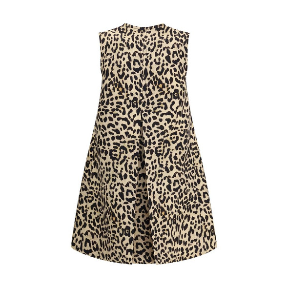 Valentino Leopard-print long Vest Valentino Leopard-print long Vest