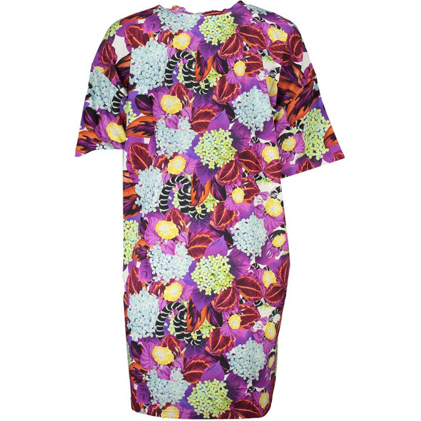 Purple Cotton Dress CA-26823 Purple Cotton Dress CA-26823
