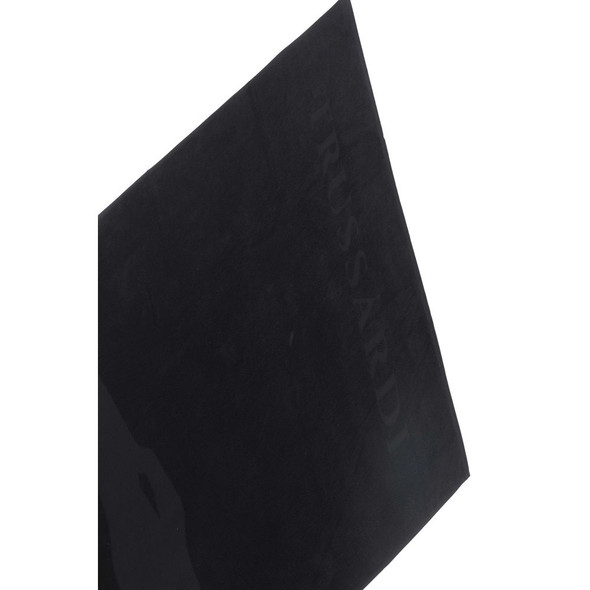 Black Cotton Men Beach Towel Black Cotton Men Beach Towel