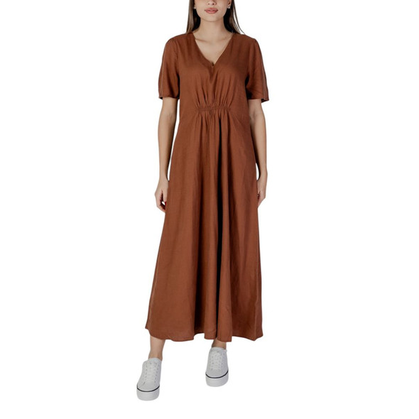 Brown Linen Long Brown Linen Long