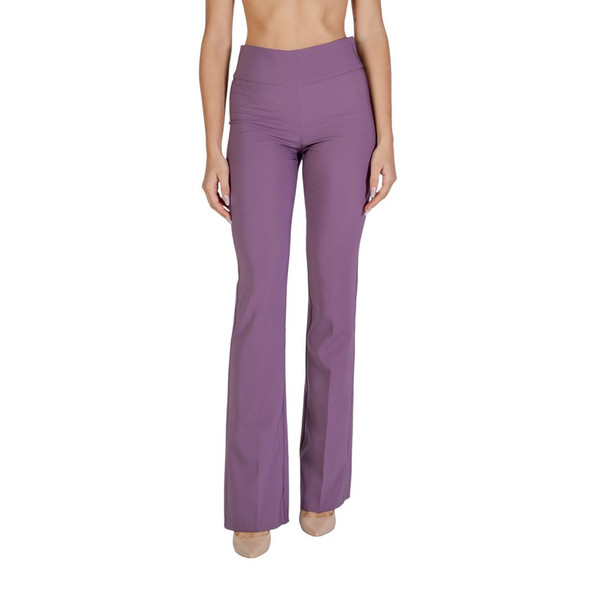 Purple Polyester Pant SA15619800151RO Purple Polyester Pant SA15619800151RO