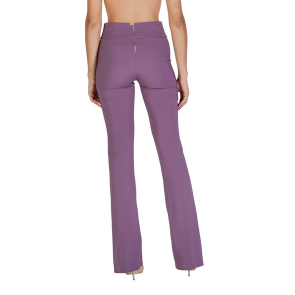 Purple Polyester Pant SA15619800151RO Purple Polyester Pant SA15619800151RO