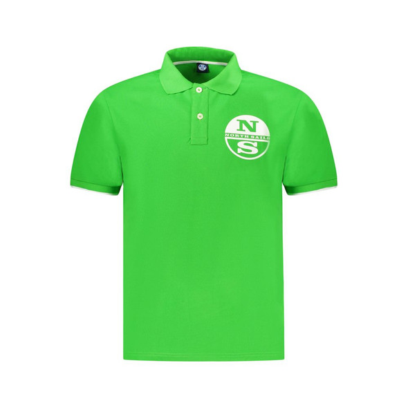 Green Cotton Men Polo Shirt NO-34360 Green Cotton Men Polo Shirt NO-34360