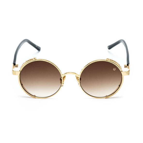 Gold Titanium Sunglasses BETROPHYIIDORADOWAC Gold Titanium Sunglasses BETROPHYIIDORADOWAC